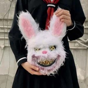 미친 토끼 할로윈 가면/핼러윈 코스프레 호러 코스튬