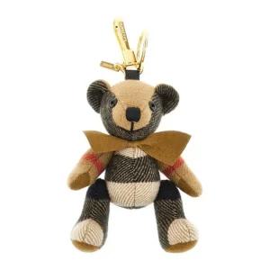 플러시 베어 골드 클라스프 키링 8112841 A7026