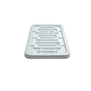 400L 플라스틱 점보 상자를 덮어주는 흰색 뚜껑