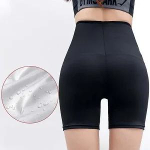 여자 땀복 레깅스 반바지 코팅 트레이닝 하의 운동복