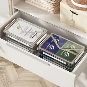 서류정리함 데스크 투명정리함 파일정리 서류정리함 파일정리함 오거나이저