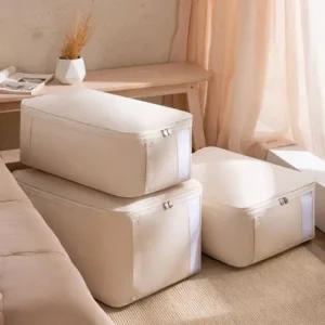 옥스포드 정리함 패브릭 리빙박스 이불정리함 정리상 정리상자 침구류정리함 이불정리함