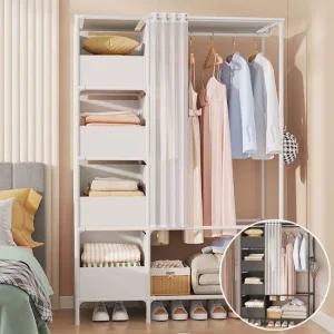 드레스룸 시스템 커튼 비키니 옷장 행거 옷걸이 헹거 시스템행거 시스템옷장 미니행거