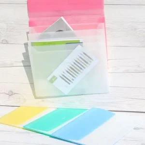 청운 벽부착 사용 5포켓 계단식 도큐멘트화일 1개 서류철