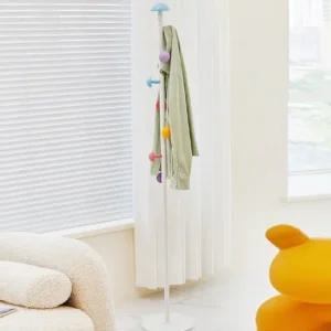 파스텔 스탠드 옷걸이 철제행거 스탠드옷걸이 아이방행거 어린이행거 간이행거 원룸행거