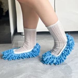 바닥 청소걸레 융 슬리퍼 극세사걸레 청소용덧신 걸래덧신 걸레덧신 슬리퍼걸레