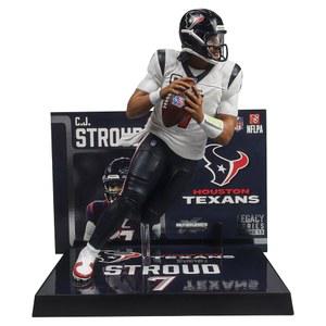 CJ 스트라우드 휴스턴 텍사스 NFL 7인치 피규어 맥팔레인의 스포츠픽스 추격전