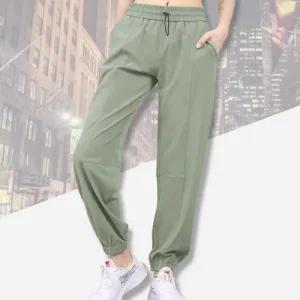 4색 1개 여성 여름 쿨 조거팬츠 조깅바지 트레이닝복 WFHVY7R