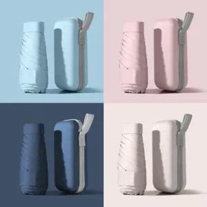 우양산 캡슐 양산 우산 암막우산 사각마카롱 5단 양우 WFHVYV6