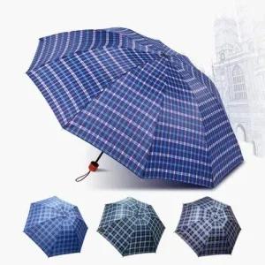 판촉용 체크우산 3단우산 접이식우산 사은품용우산 행 WFHVYVB