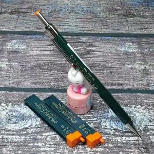 필기구 파버카스텔 0.9mm 촉보호 심경도 제도샤프 TK-Fine+심