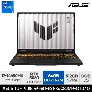 ASUS TUF F16 FX608JMR-QT040 게이밍노트북 i7 RTX5060 대학생 영상편집 [RAM 64GB]