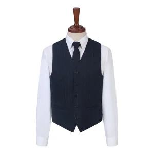 [파렌하이트]스트라이프 플란넬라 수트 베스트 FJVAX1371 H