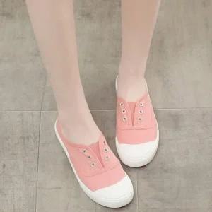 [SBBJ8JY]운동화 여자캔버스화 깔끔한 패션 스니커즈