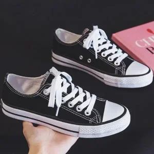 [SBFOHT6]캔버스 운동화 단화 플랫 커플 스니커즈