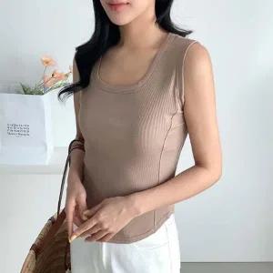 [룽스]기본티 골지 이너 나시티 민소매 5컬러