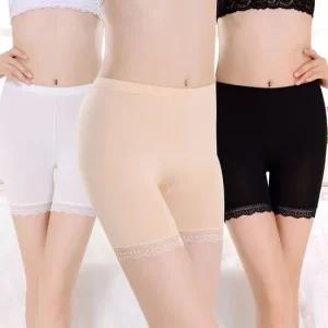 [라일리여성언더웨어] Rly 여성 학생 편한 데일리 레이스 3부 속바지  43296354)