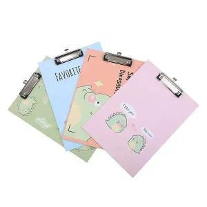 서류받침대 받침 예쁜클립보드 종이 A4 감성 클립보드 서류철