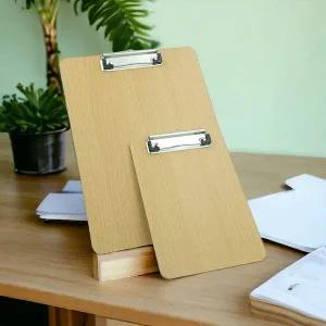 A4/A5 우드 클립보드 필기패드 서류철