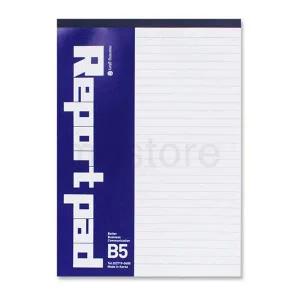B5 레포트 패드 (라인) X5개 대학생 라인패드 줄노트 레포트용지