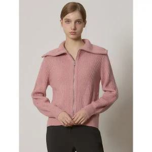 [쉬즈미스]캔디 울 블렌드 집업 가디건 택가격 198000원 _P411923592