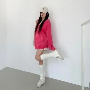 [옷자락]여자 겨울 보온 니트 레그워머 무릎 롱 양말_P411894519