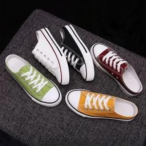 [SBDN4MD]데일리 캔버스 뮬 운동화 스니커즈 5컬러