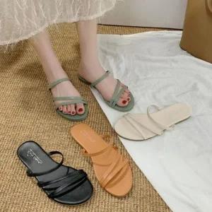 [S5197A8]샌들 낮은굽 남성샌들 여름신발 여성화