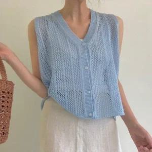 빅사이즈 307 오픈탑스카시조끼 DTGP713