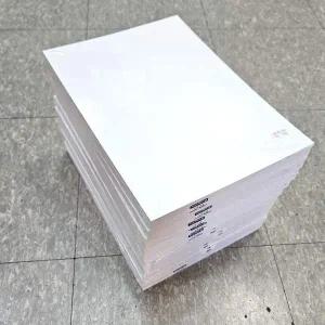 A4사이즈 180g 모조지 백상지 1000매 무지 상장 두꺼운종이