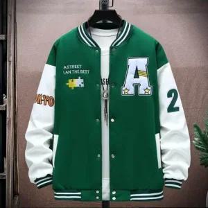 [라일리의류] Rly 얇은야구점퍼 항공점퍼 블루종 야구점퍼 커플룩 남  43299331)