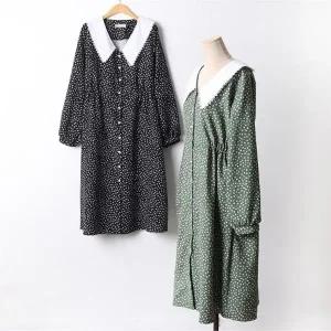 빅사이즈 112 빅세라카라꽃롱원피스 DYPF985