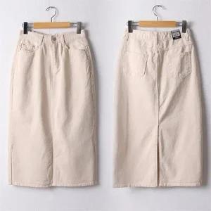 빅사이즈 109 데일리트임코튼스커트 DLOF184