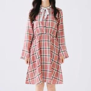 [라일리여성의류] Rly JJM-SS291 여자차이나카라프릴소매원피스