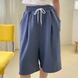 빅사이즈 509 편한추리닝버뮤다팬츠 DNOU984