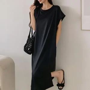 빅사이즈 508 시원하고편한캡원피스 DYYV061