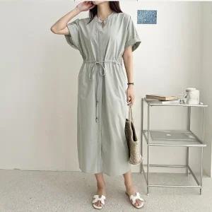 빅사이즈 406 줄리엣트임넥롱원피스 DSMS229