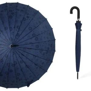 [룽스]U핸들 네이비/사쿠라 접이식우산 양우산