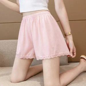 [룽스]속 부드러운여자속바지 반 바지 코디