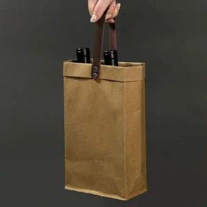 [골드스마일]와인가방 와인 선물 빈티지 포장 캐리어 백 2구 2구와인백