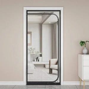 [골드스마일]고양이 울타리 안전문 현관 방충문 방묘문 110x220cm 방묘문