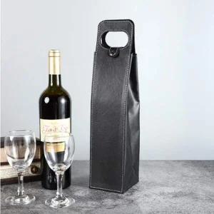 [골드스마일]와인캐리어 와인 선물 빈티지 포장 가죽 가방 백 1구 2구와인백