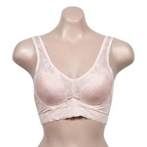 [룽스]가슴 라인 레이스 여성 몰드 런닝형브라