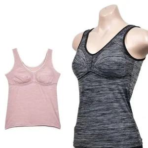 [룽스]착용감 감각적인 노와이어 부직포 브라런닝