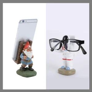 피규어 스마트폰 안경거치대 휴대폰받침대 사무실핸드폰거치대 책상용핸드폰거치대 안경받침대