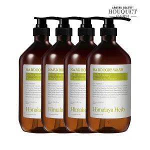 [부케가르니]히말라야 허브 나드 레몬민트향 바디워시 1000ml x4개