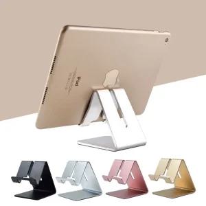 키밍 알루미늄 휴대폰 스마트폰 태블릿 거치대 책상 스탠드 침대 자바라