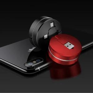 키밍 릴타입 올인원 충전케이블 3in1 1m 5핀 c타입 멀티충전 usbc타입젠더 usb연장케이블 c타입usb변환젠더