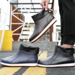[룽스]장화슈즈 남성레인워커부츠 3색