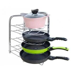 [골드스마일]멀티 정리대 1개 5단 후라이팬 주방수납 싱크인 후라